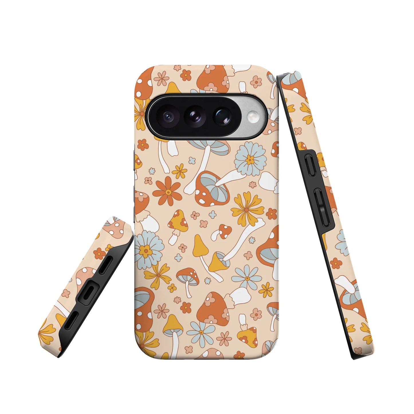 Mushroom Magic | Retro Floral Google Pixel Case