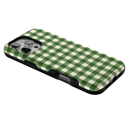 Checked Twice | Green Plaid Case