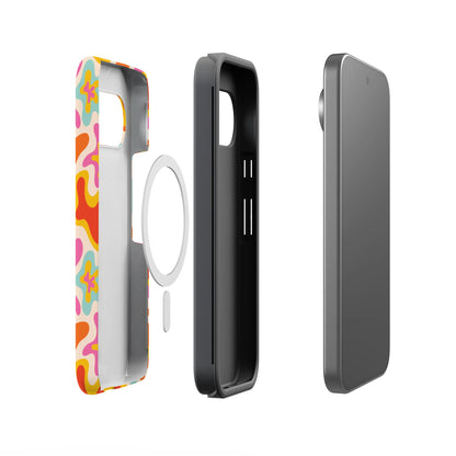 Tropical Color Splash | Abstract Retro Google Pixel Case