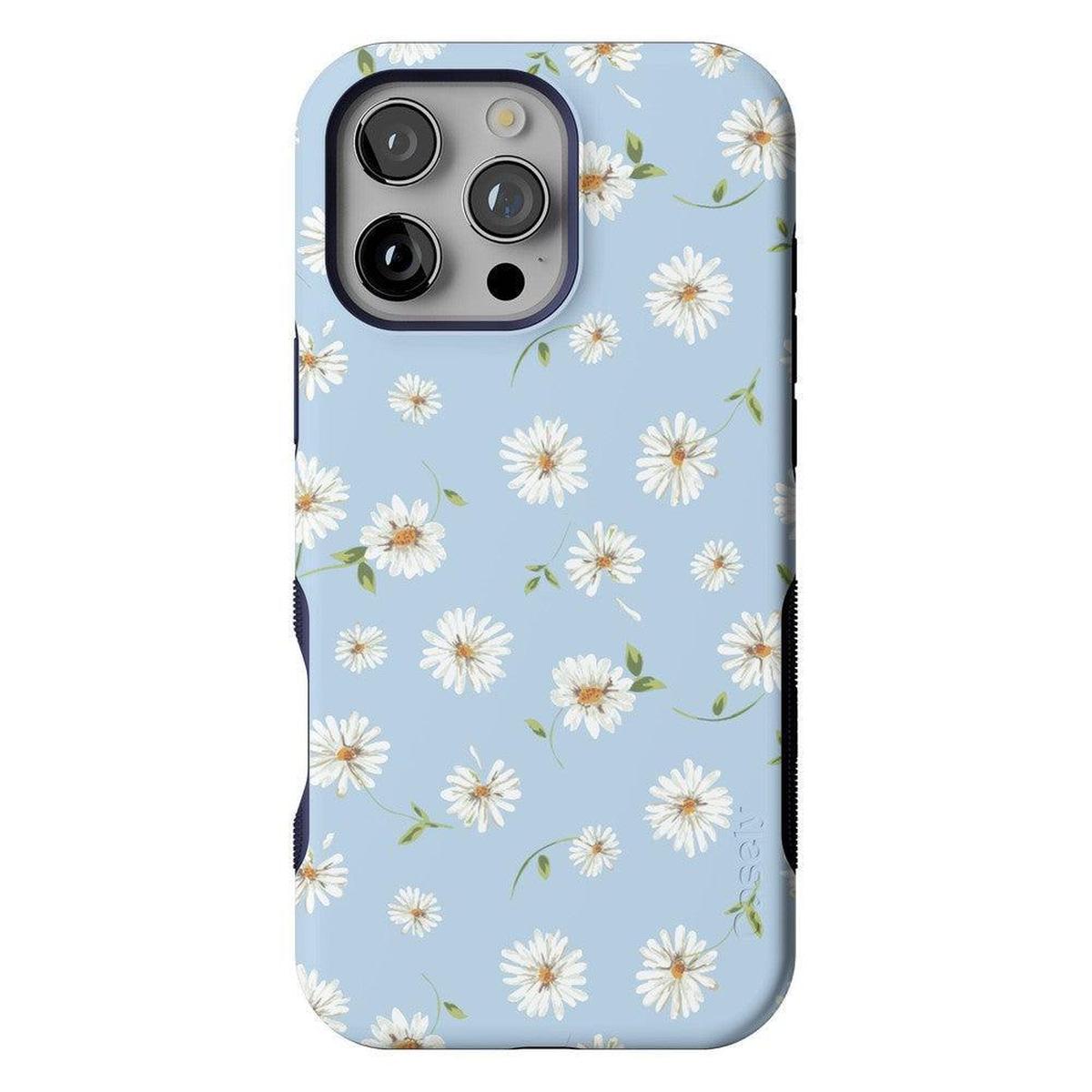 Daisy Daydream | Baby Blue Floral Case iPhone Case get.casely Bold + MagSafe® iPhone 16 Pro Max