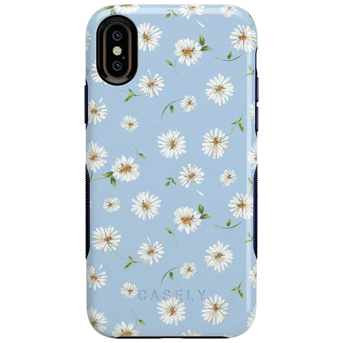 Daisy Daydream | Baby Blue Floral Case iPhone Case get.casely Bold iPhone XS Max