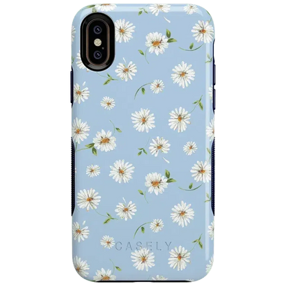 Daisy Daydream | Baby Blue Floral Case iPhone Case get.casely Bold iPhone XS Max
