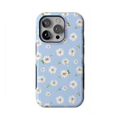 Daisy Daydream | Baby Blue Floral Case iPhone Case get.casely Bold + MagSafe® iPhone 14 Pro
