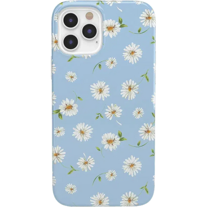 Daisy Daydream | Baby Blue Floral Case iPhone Case get.casely Classic iPhone 12 Pro
