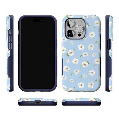 Daisy Daydream | Baby Blue Floral Case iPhone Case get.casely