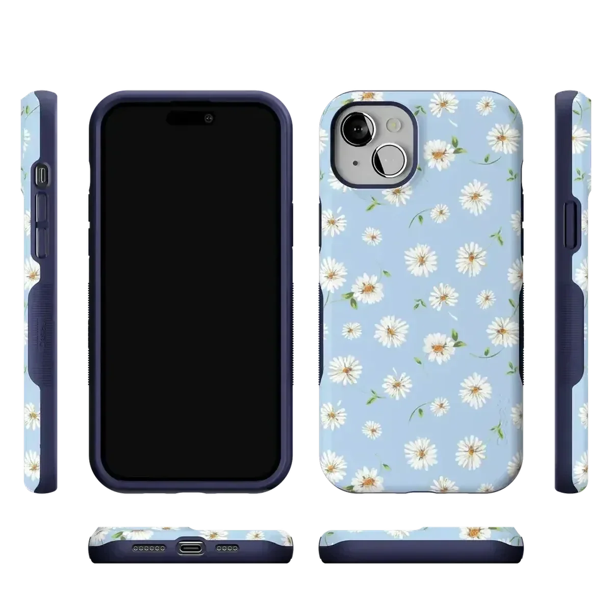 Daisy Daydream | Baby Blue Floral Case iPhone Case get.casely