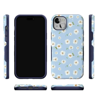 Daisy Daydream | Baby Blue Floral Case iPhone Case get.casely