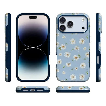 Daisy Daydream | Baby Blue Floral Case iPhone Case get.casely