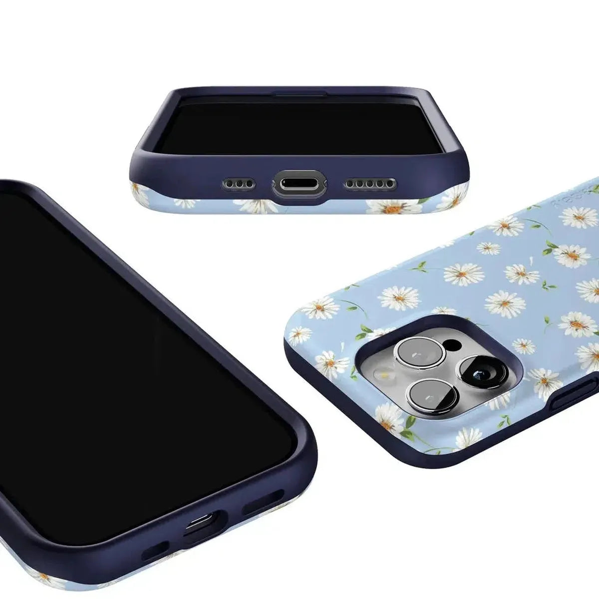 Daisy Daydream | Baby Blue Floral Case iPhone Case get.casely