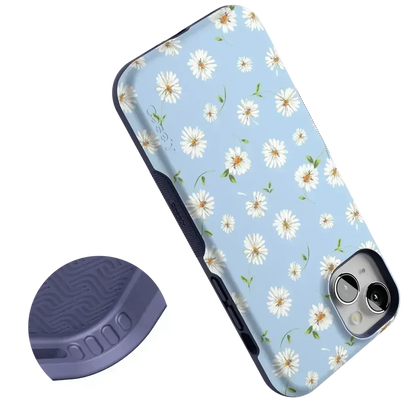 Daisy Daydream | Baby Blue Floral Case iPhone Case get.casely