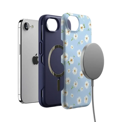 Daisy Daydream | Baby Blue Floral Case iPhone Case get.casely