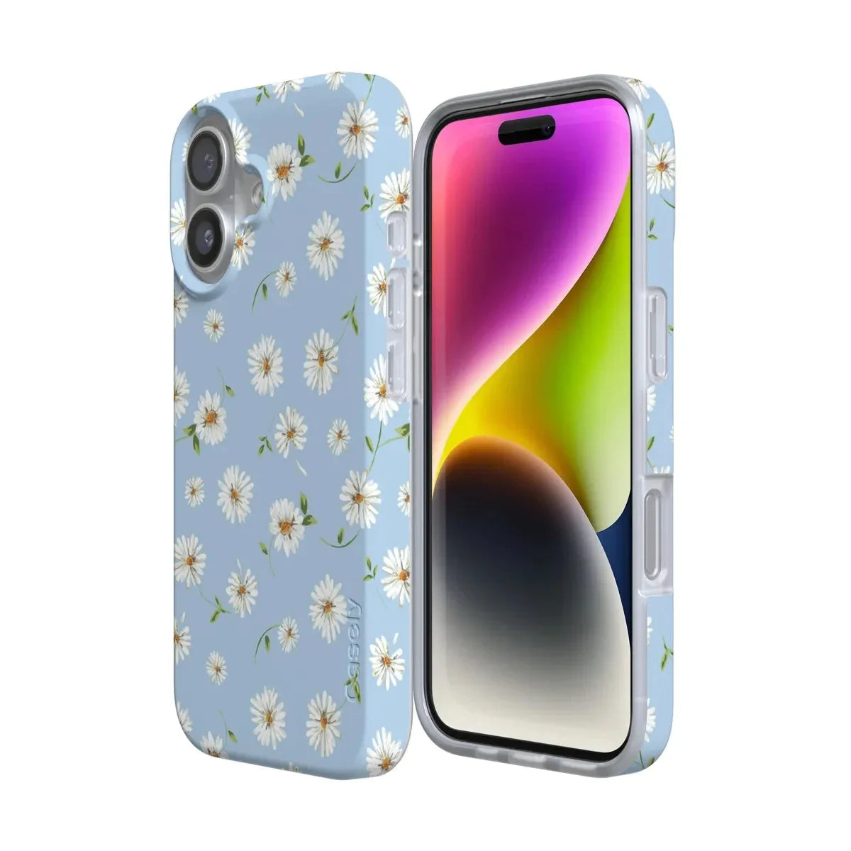 Daisy Daydream | Baby Blue Floral Case iPhone Case get.casely