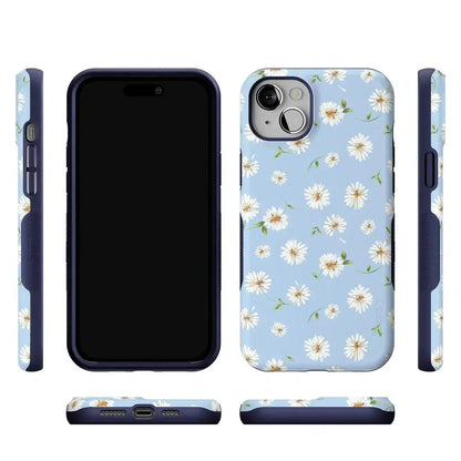 Daisy Daydream | Baby Blue Floral Case iPhone Case get.casely
