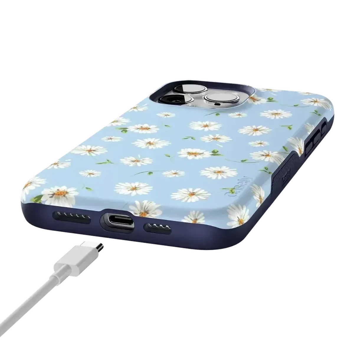 Daisy Daydream | Baby Blue Floral Case iPhone Case get.casely