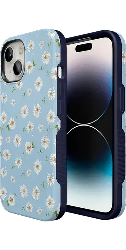Daisy Daydream | Baby Blue Floral Case iPhone Case get.casely