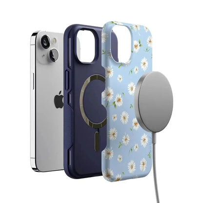 Daisy Daydream | Baby Blue Floral Case iPhone Case get.casely