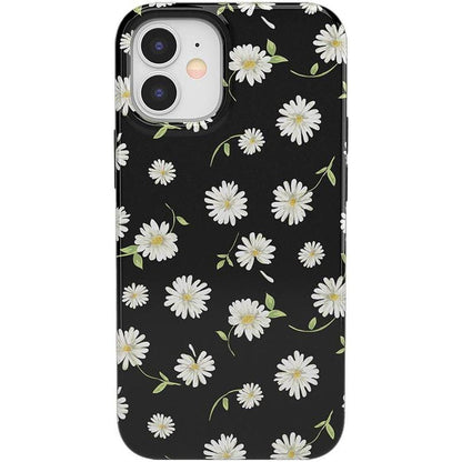 Daisy Daydream | Black Floral Case iPhone Case get.casely Classic iPhone 12 Mini