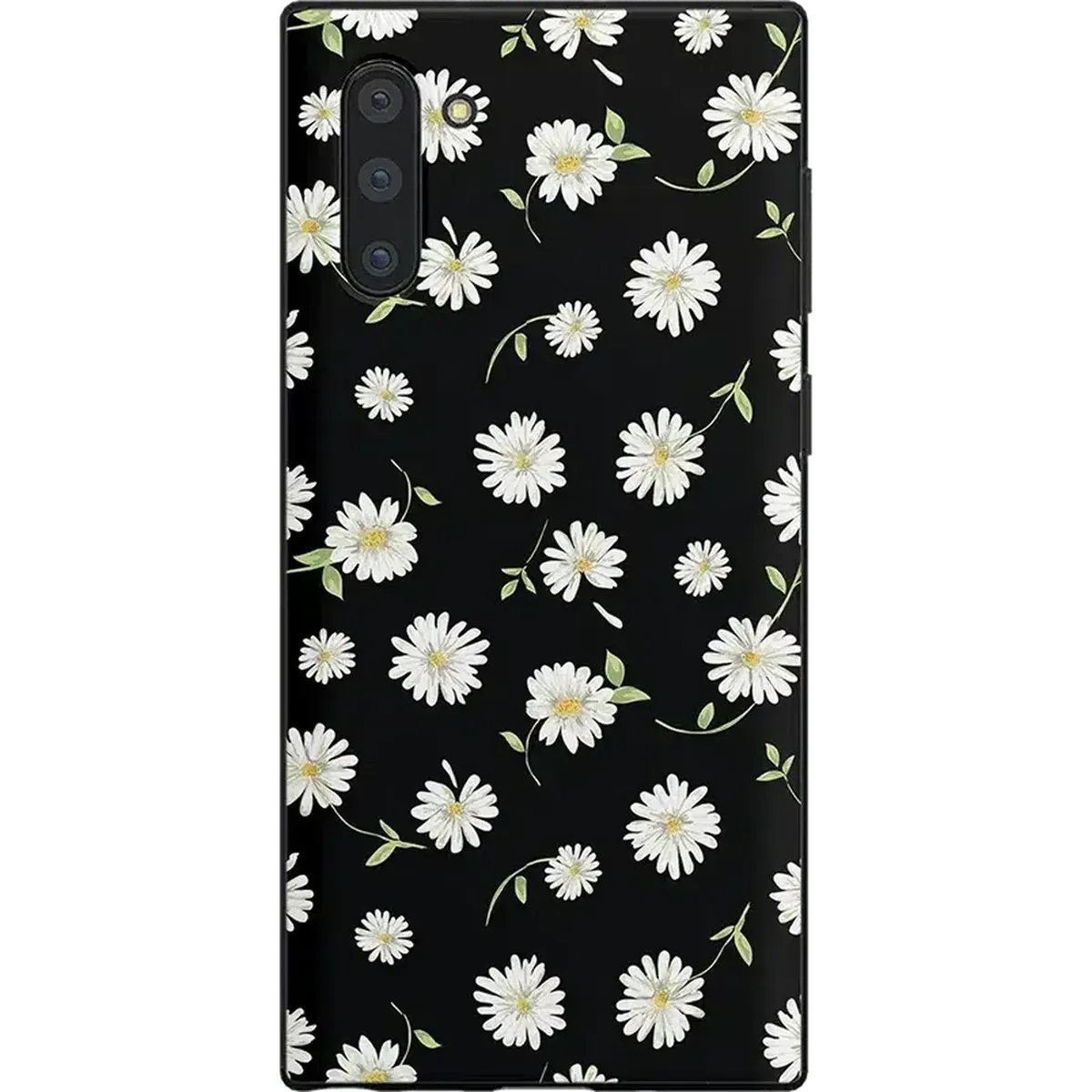 Daisy Daydream | Black Floral Samsung Case Samsung Case get.casely Classic Galaxy Note 10 Plus