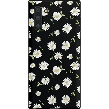 Daisy Daydream | Black Floral Samsung Case Samsung Case get.casely Classic Galaxy Note 10 Plus