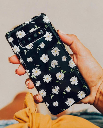 Daisy Daydream | Black Floral Samsung Case Samsung Case get.casely