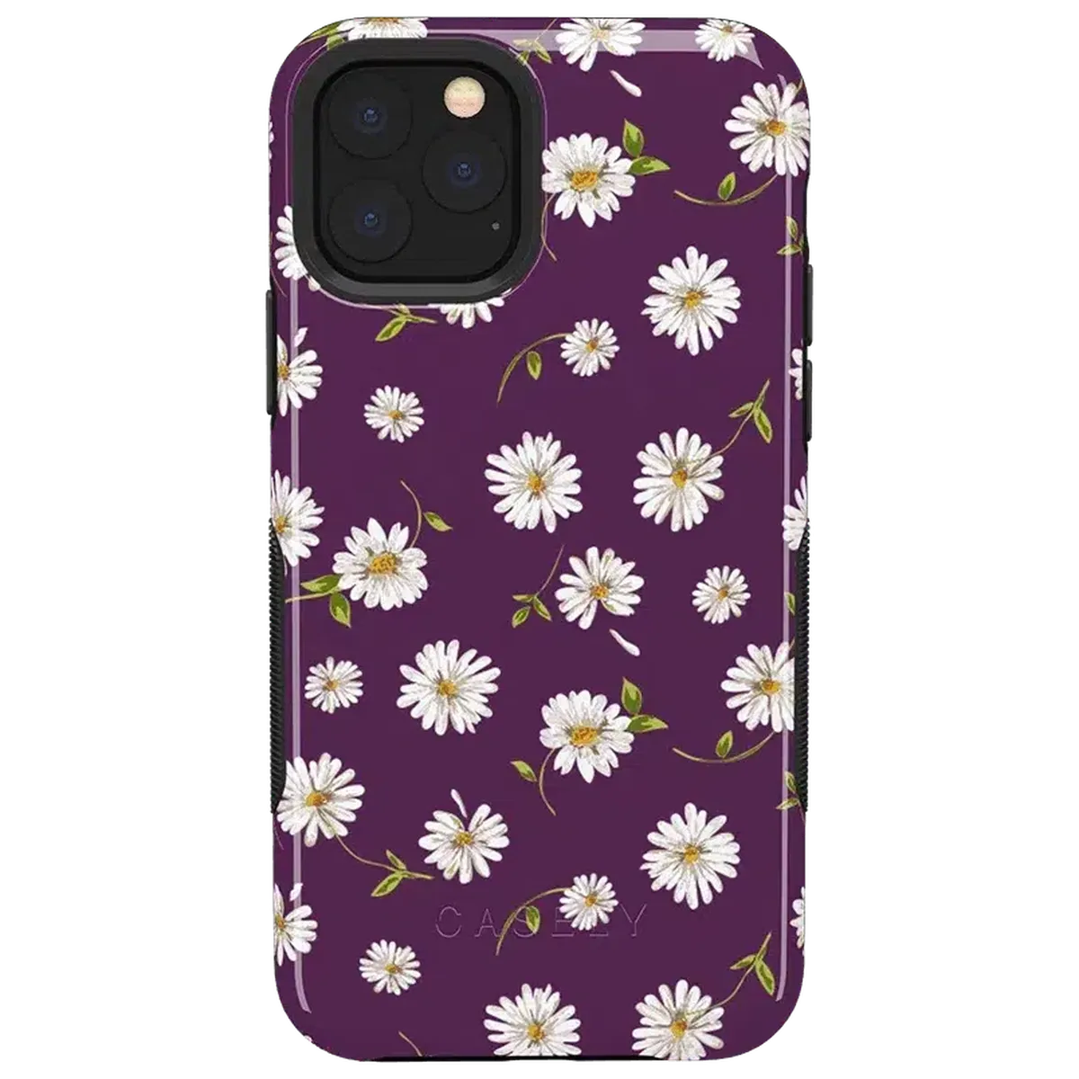 Daisy Daydream | Plum Purple Floral Case iPhone Case get.casely Bold iPhone 11 Pro