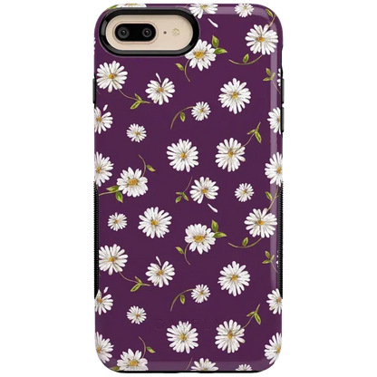 Daisy Daydream | Plum Purple Floral Case iPhone Case get.casely Bold iPhone 6/7/8 Plus