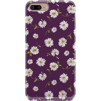 Daisy Daydream | Plum Purple Floral Case iPhone Case get.casely Classic iPhone 6/7/8 Plus