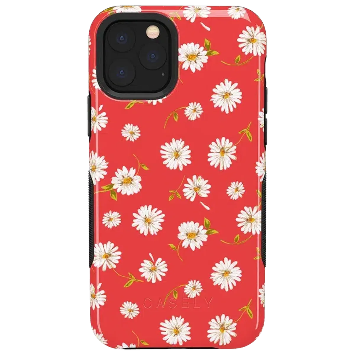 Daisy Daydream | Red Coral Floral Case iPhone Case get.casely Bold iPhone 11 Pro