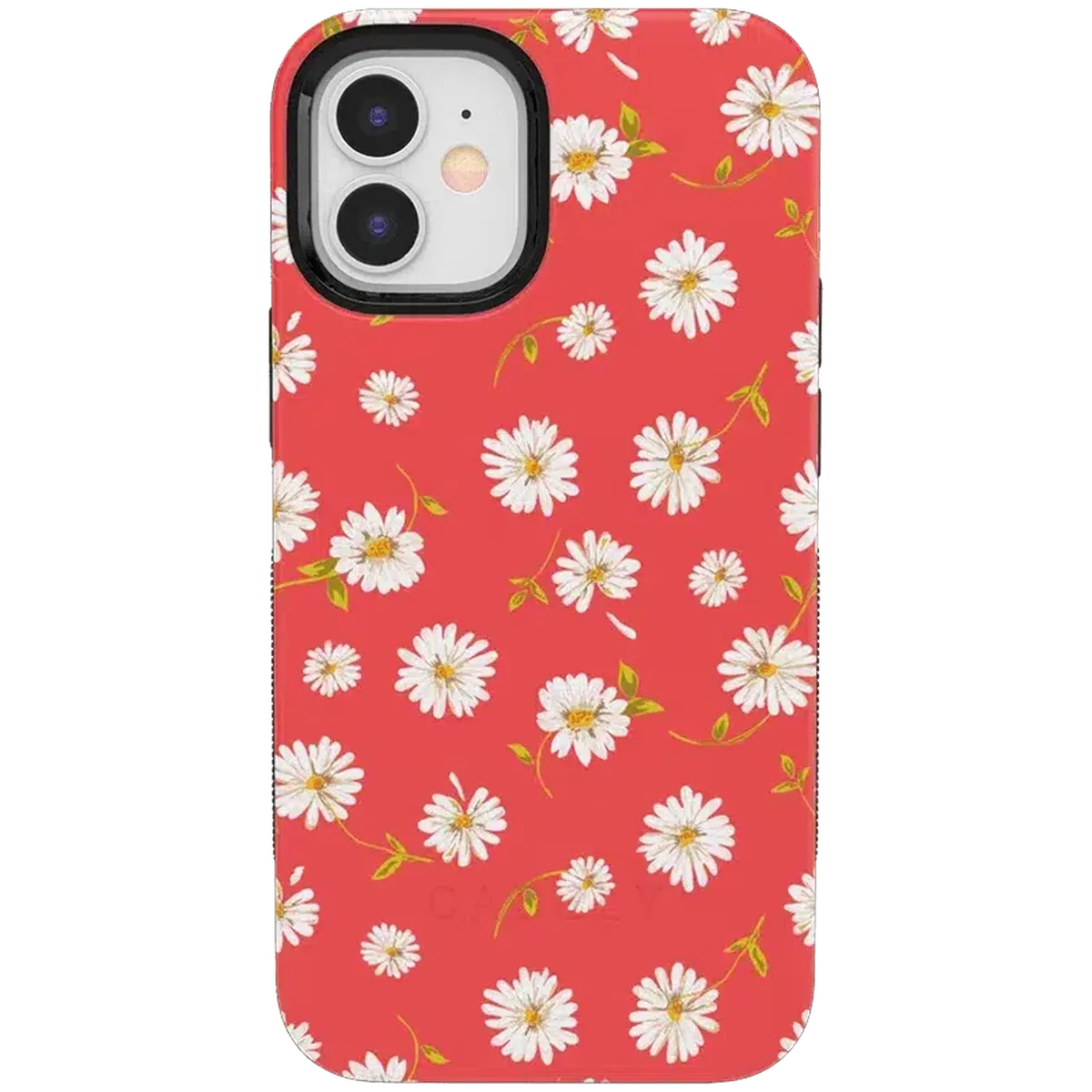 Daisy Daydream | Red Coral Floral Case iPhone Case get.casely Bold iPhone 12 Mini