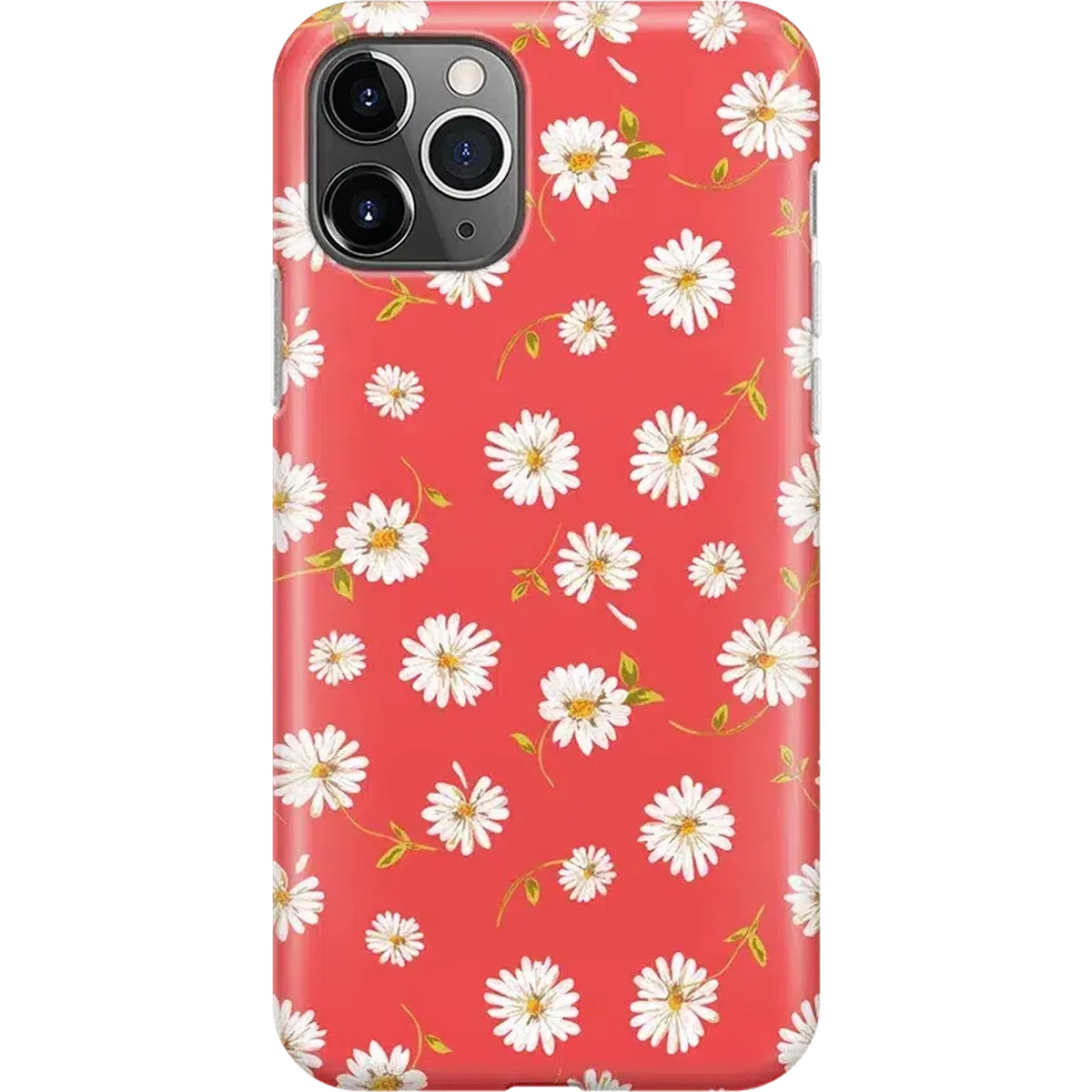 Daisy Daydream | Red Coral Floral Case iPhone Case get.casely