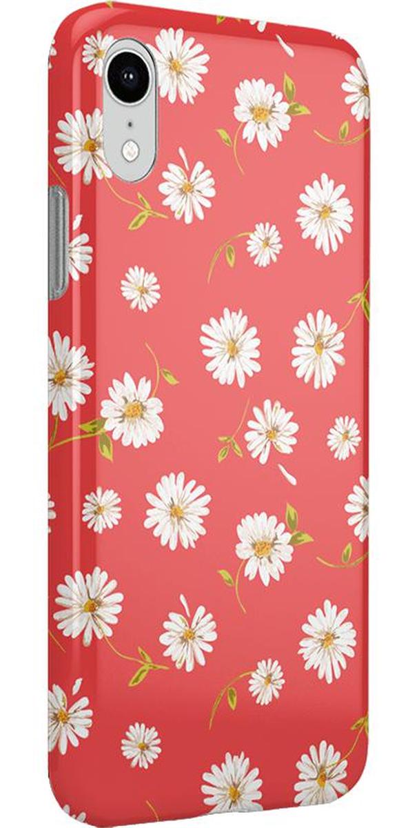 Daisy Daydream | Red Coral Floral Case iPhone Case get.casely
