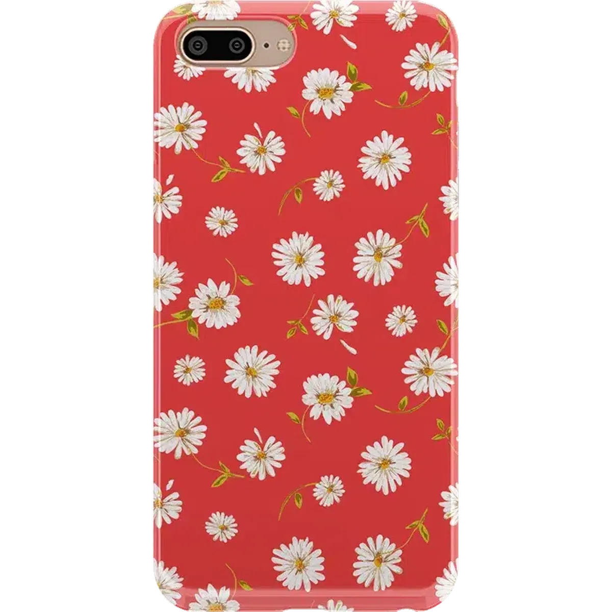 Daisy Daydream | Red Coral Floral Case iPhone Case get.casely