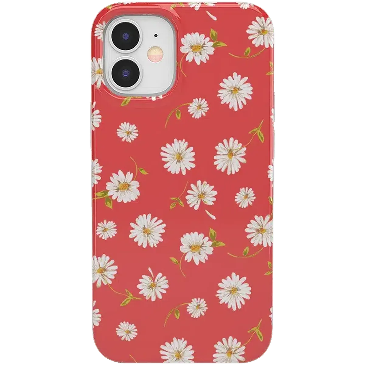 Daisy Daydream | Red Coral Floral Case iPhone Case get.casely