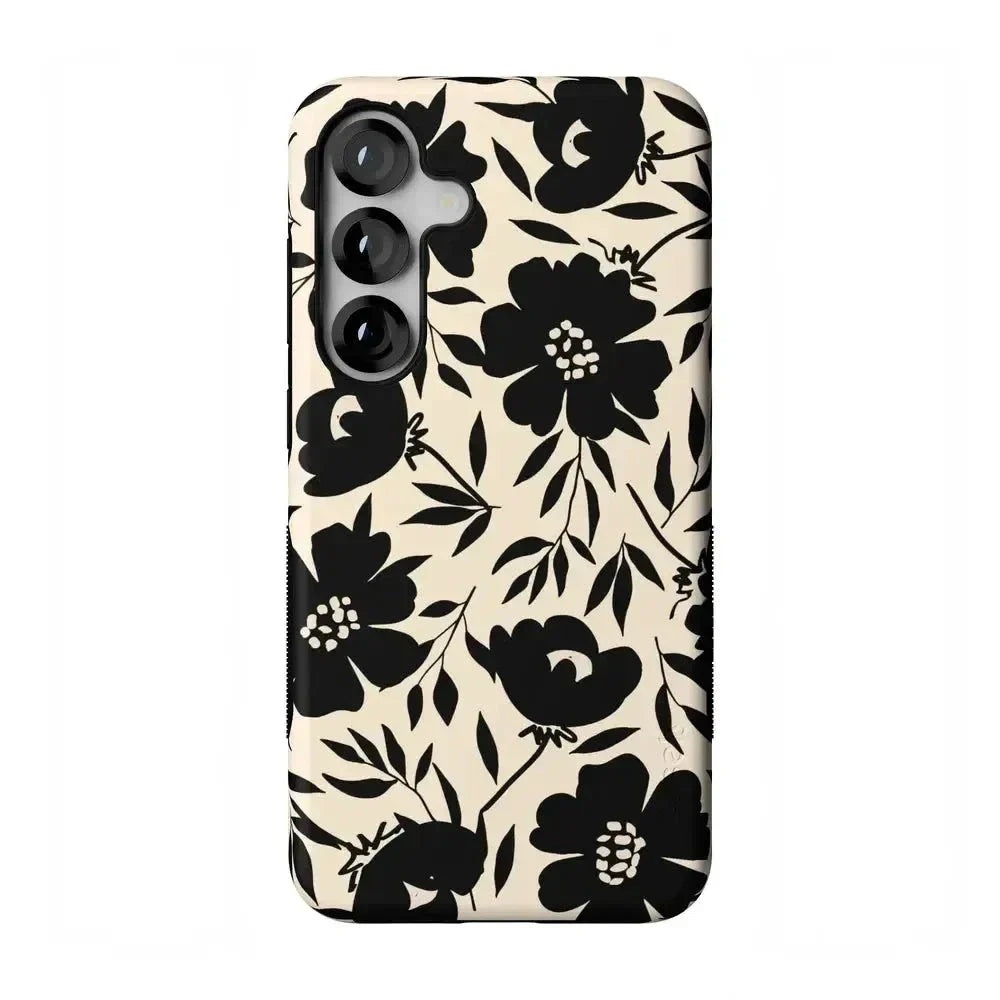 Dark Fantasy | Contrast Floral Case iPhone Case get.casely Bold Flex + MagSafe® Galaxy S25 Plus
