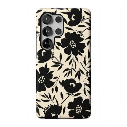 Dark Fantasy | Contrast Floral Case iPhone Case get.casely Bold Flex + MagSafe® Galaxy S25 Ultra