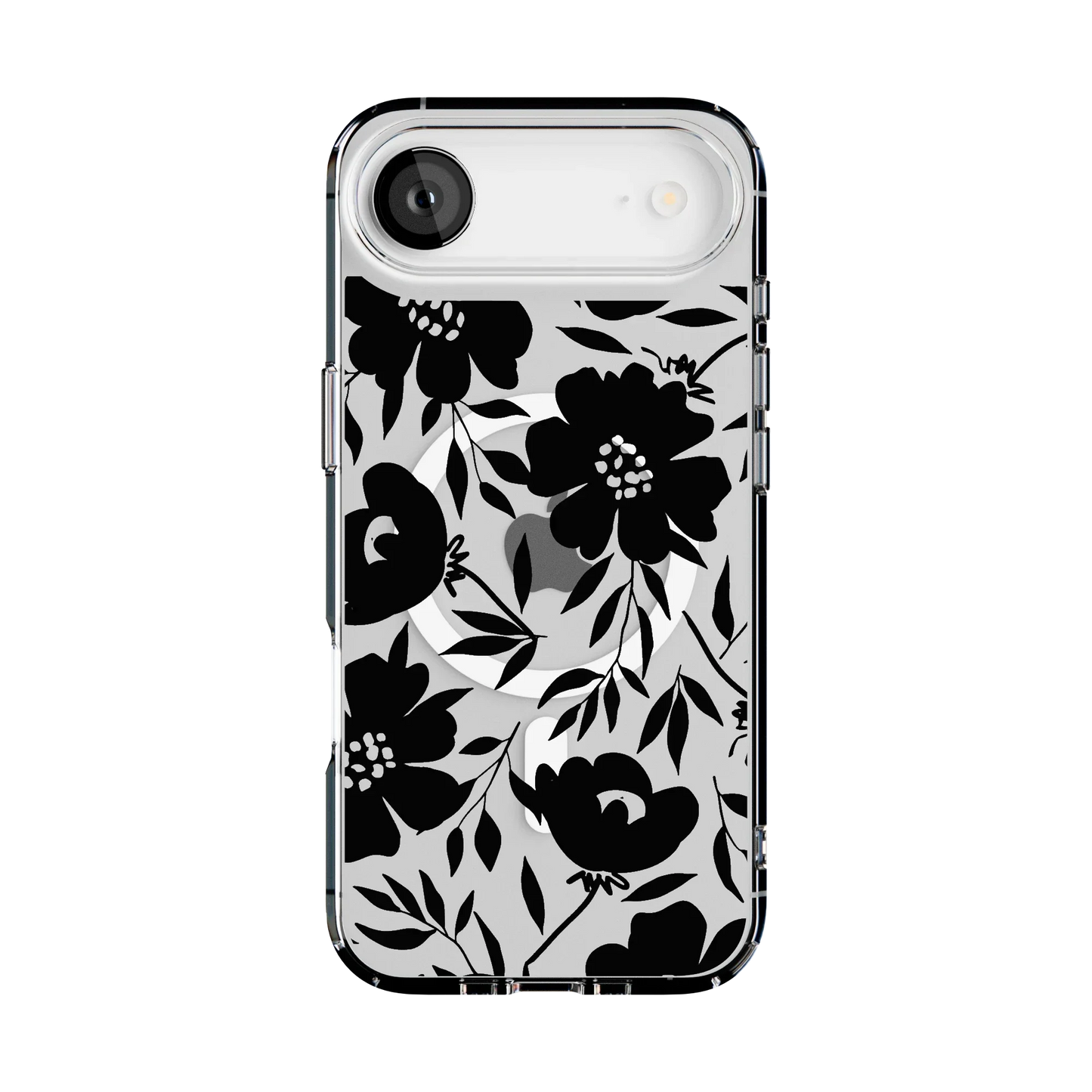 Dark Fantasy | Contrast Floral Case iPhone Case get.casely Clear + MagSafe® iPhone 17 Air