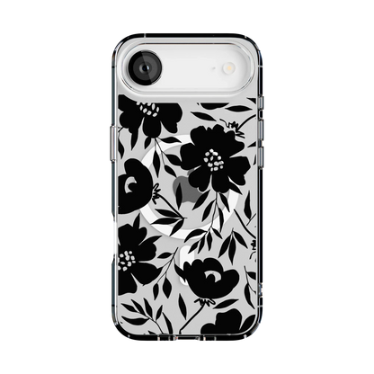 Dark Fantasy | Contrast Floral Case iPhone Case get.casely Clear + MagSafe® iPhone 17 Air