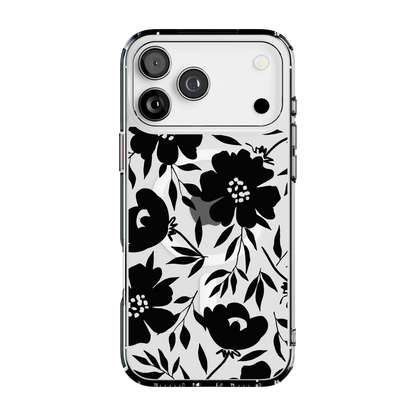 Dark Fantasy | Contrast Floral Case iPhone Case get.casely Clear + MagSafe® iPhone 17 Pro Max