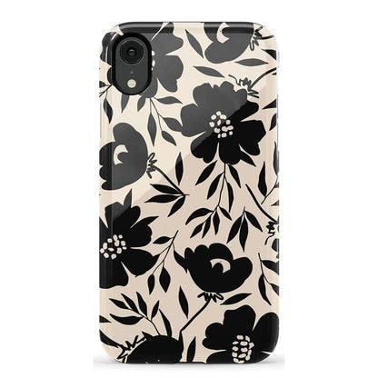 Dark Fantasy | Contrast Floral Case iPhone Case get.casely Essential iPhone XR