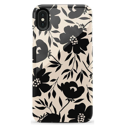 Dark Fantasy | Contrast Floral Case iPhone Case get.casely Essential iPhone XS Max