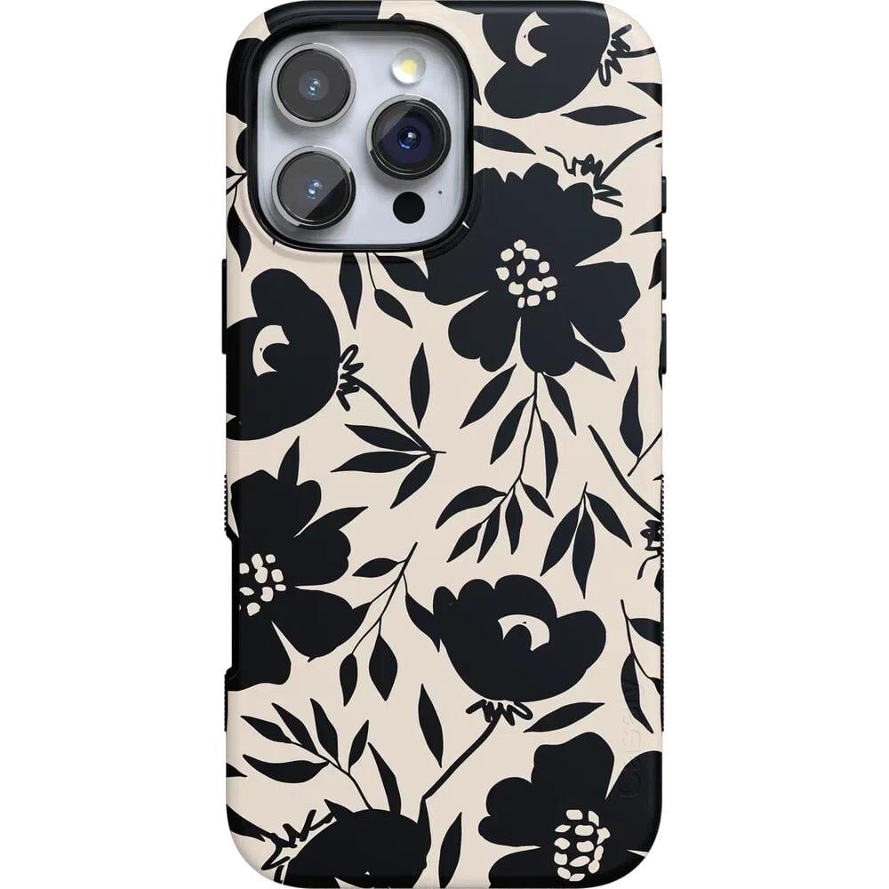 Dark Fantasy | Contrast Floral Case iPhone Case get.casely