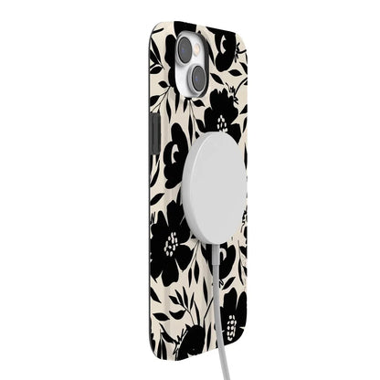 Dark Fantasy | Contrast Floral Case iPhone Case get.casely