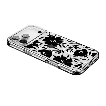 Dark Fantasy | Contrast Floral Case iPhone Case get.casely