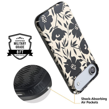 Dark Fantasy | Contrast Floral Case iPhone Case get.casely