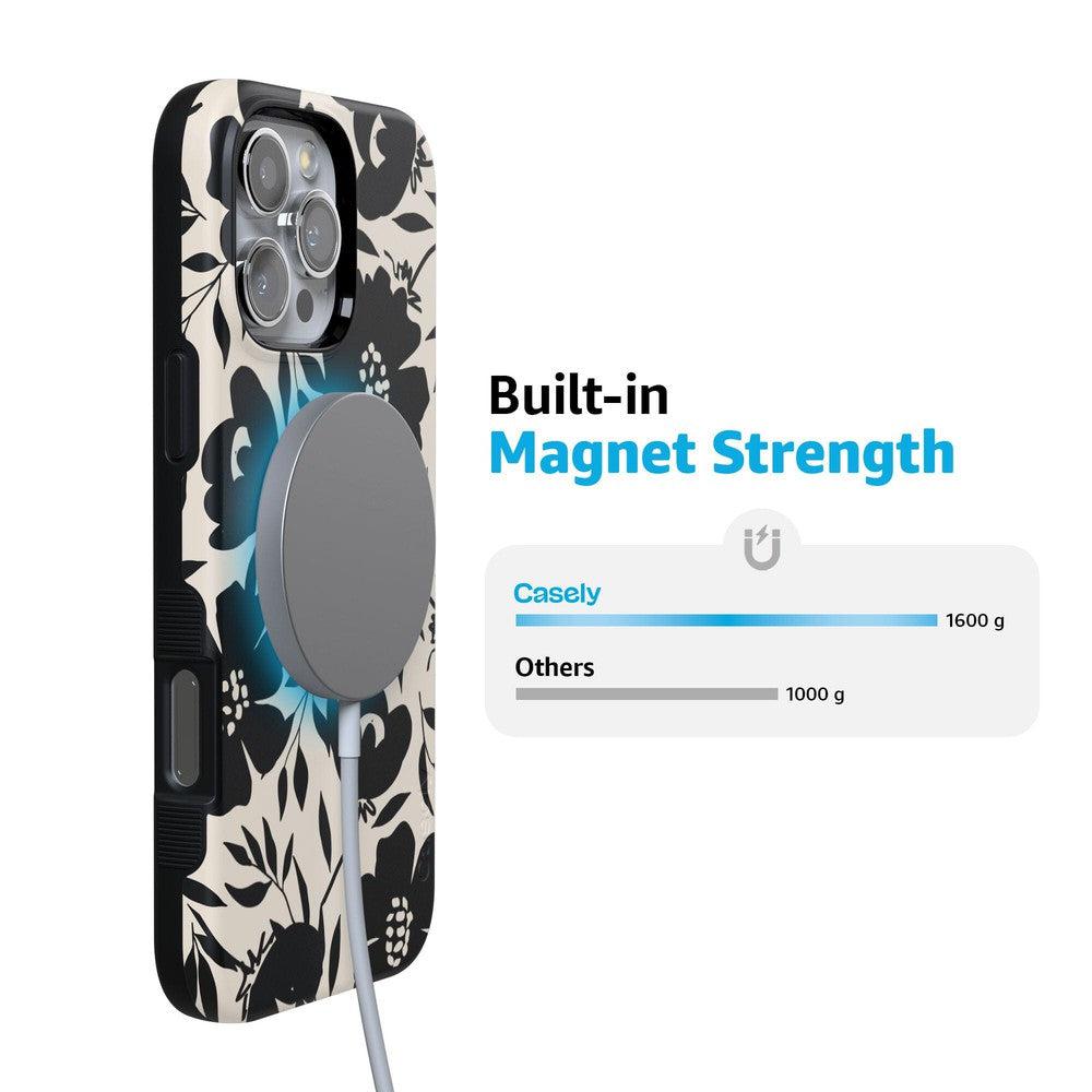 Dark Fantasy | Contrast Floral Case iPhone Case get.casely