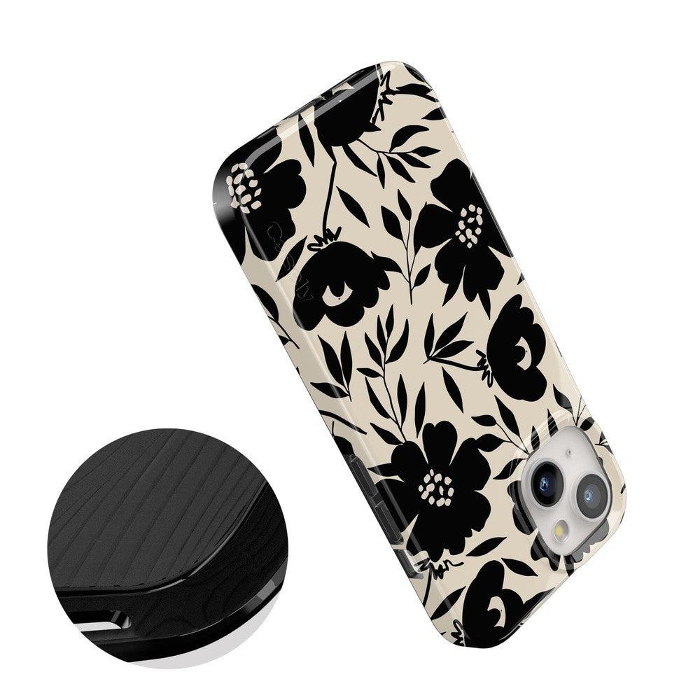 Dark Fantasy | Contrast Floral Case iPhone Case get.casely