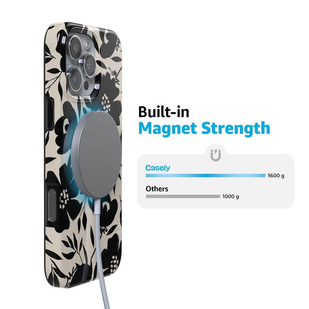 Dark Fantasy | Contrast Floral Case iPhone Case get.casely