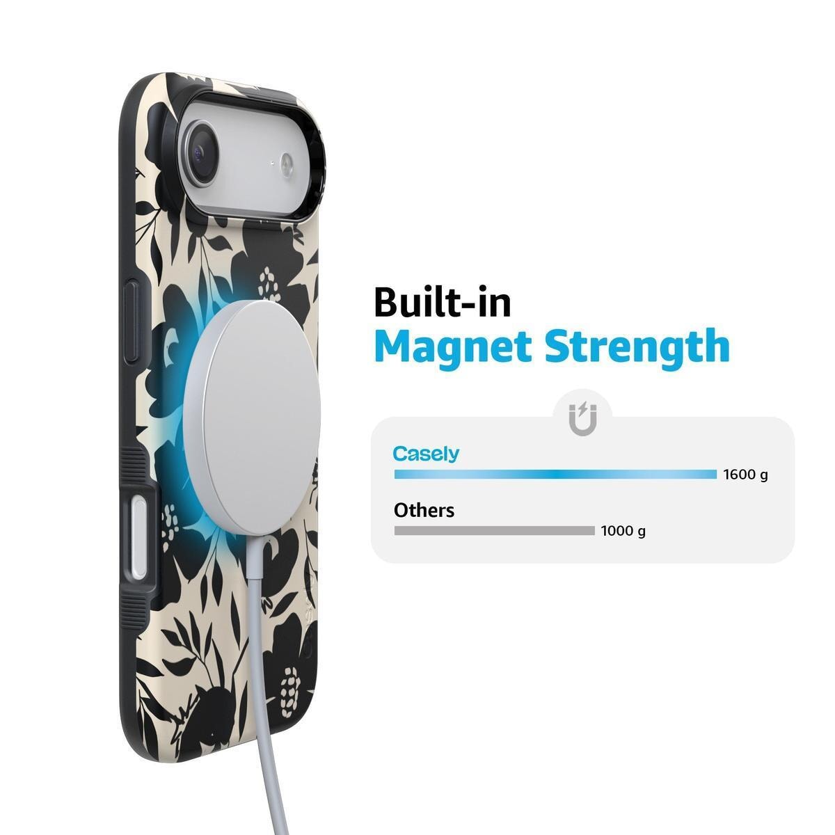 Dark Fantasy | Contrast Floral Case iPhone Case get.casely