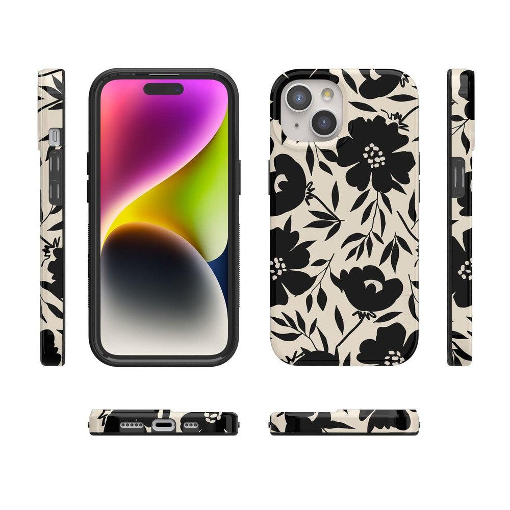 Dark Fantasy | Contrast Floral Case iPhone Case get.casely