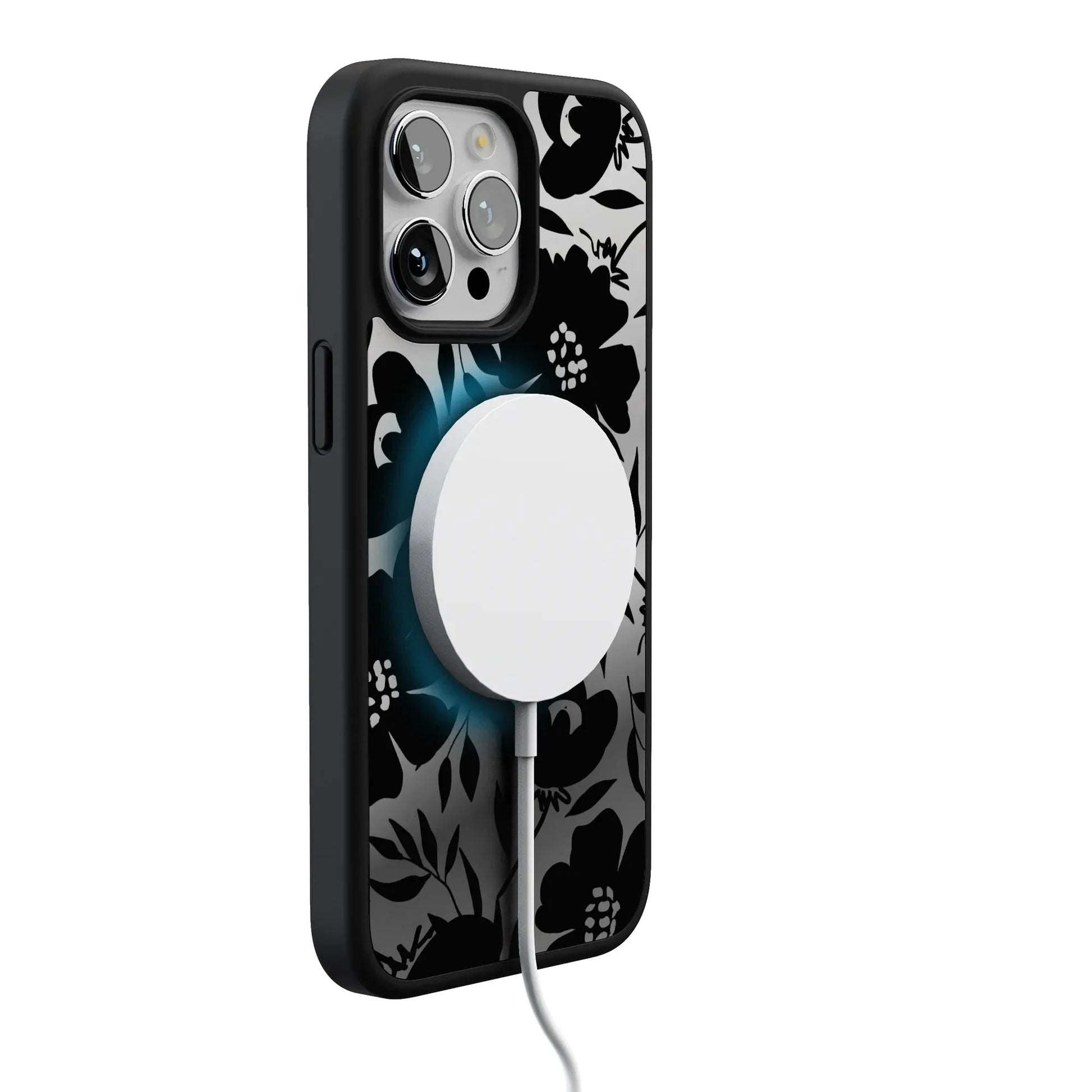 Dark Fantasy | Contrast Floral Case iPhone Case get.casely